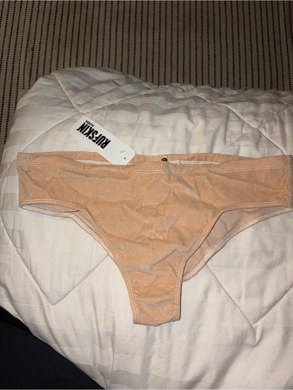 Rufskin Nude Suede Speedo